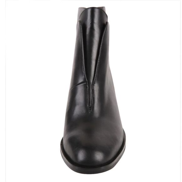 Jeffrey Campbell Women's Block Heel Leather Ankle Jermaine Boot Black 8.5 - Picture 3 of 16